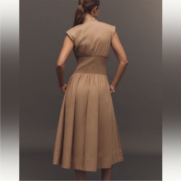 Anthropologie Tommie Cap Sleeve Shirt Dress Size Large NWT - Picture 3 of 13